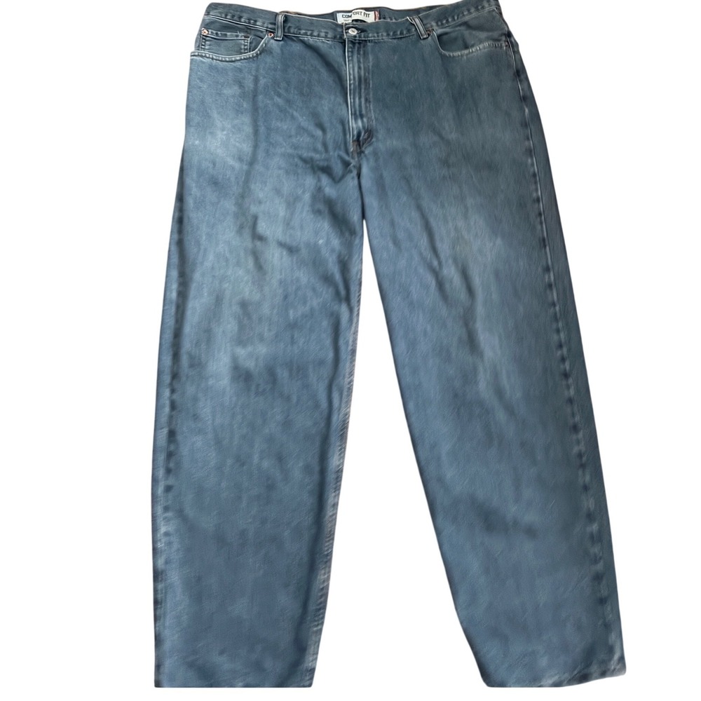 Levi's 560 Comfort Fit Relaxed Tapered Blue Jeans Men's 46x34